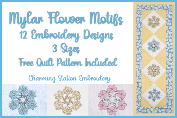 Mylar Flower Motifs: A Designer’s Review for Craft Fairs